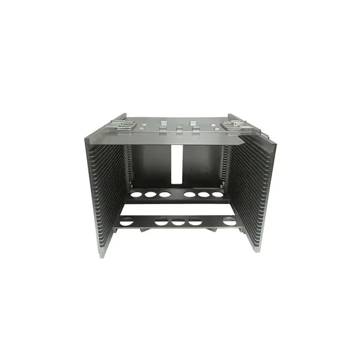 Wafer Frame box Cassette Wafer Chip Basket 12-Inch 25-slot 6061 Aluminum Sandblasting Oxidation Process